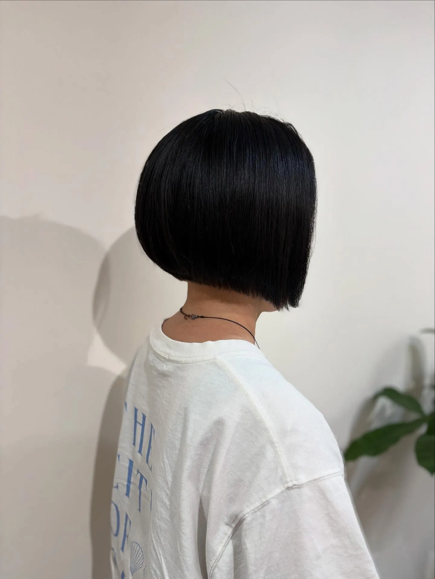インナーカラー✖️前下がりボブ
