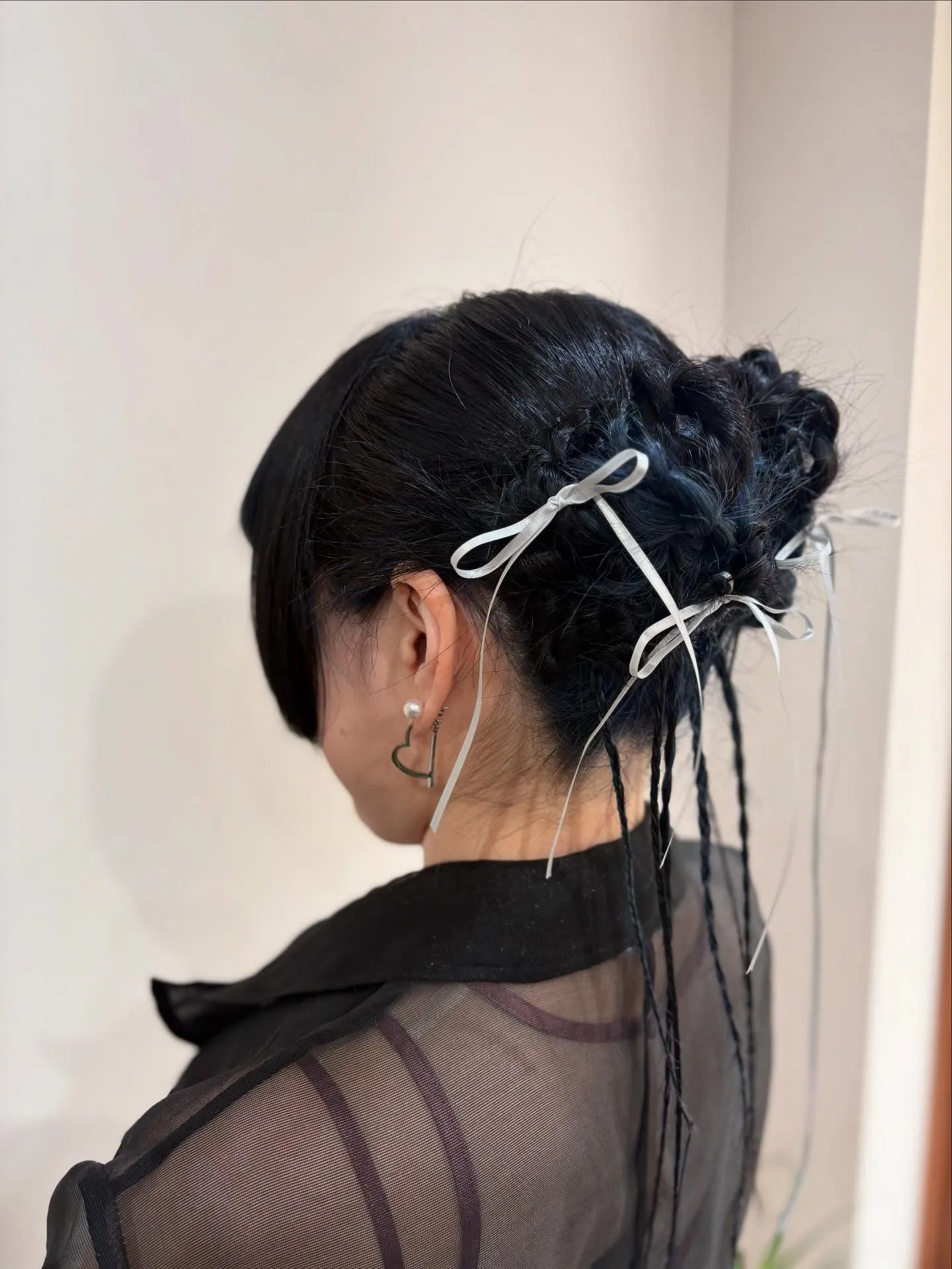 結婚式参列ヘアセット🎀