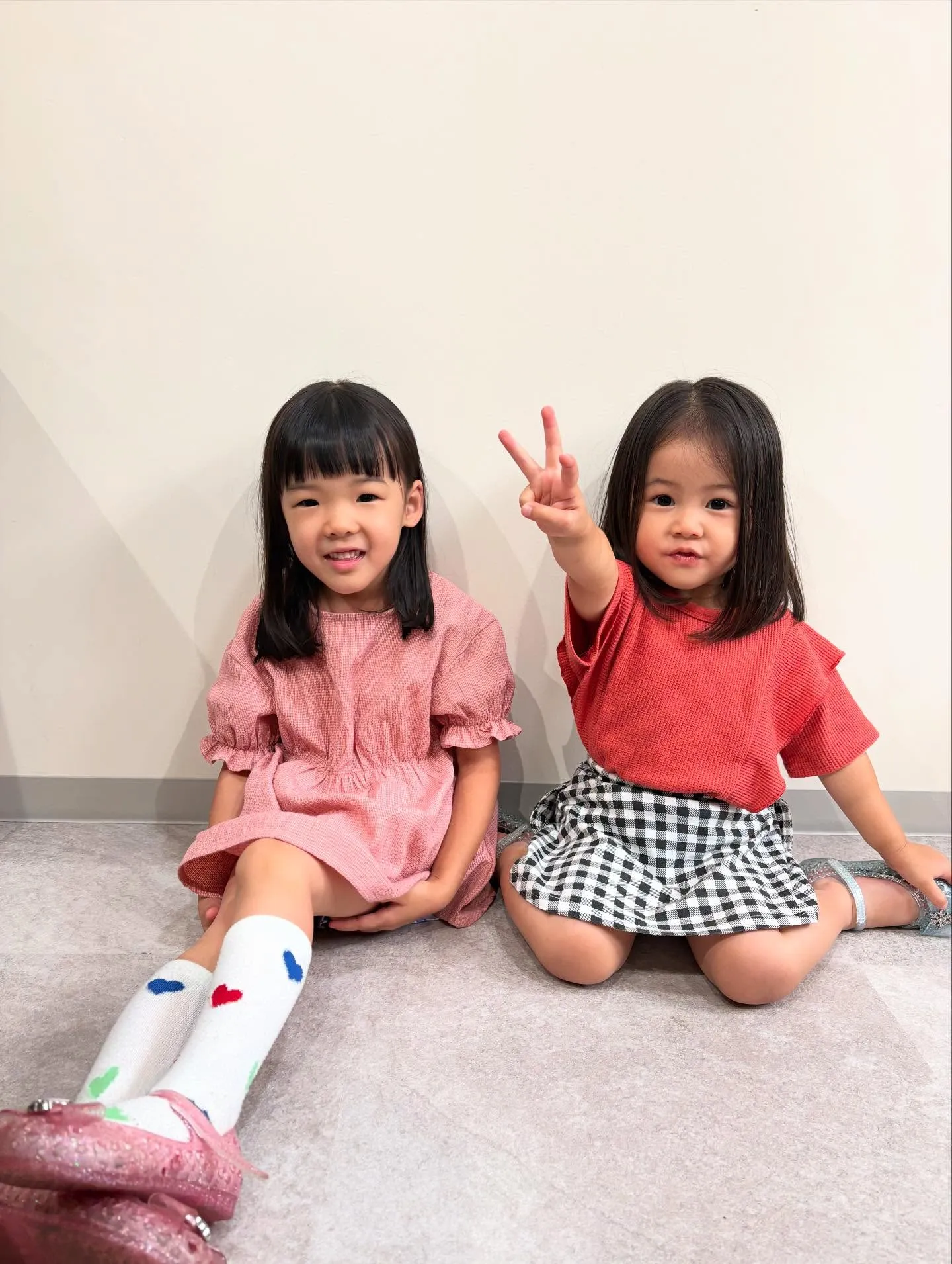 かわいいお2人の初めてのカット任せてもらってありがとうござい...