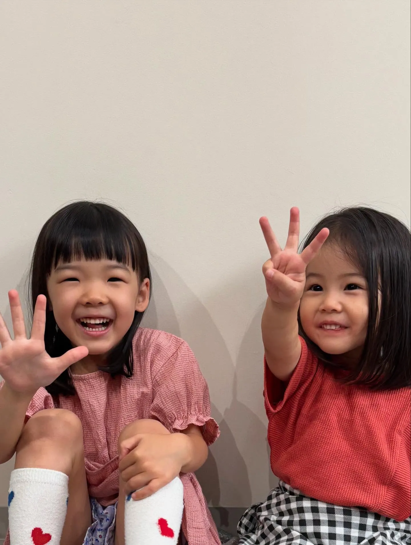 かわいいお2人の初めてのカット任せてもらってありがとうござい...