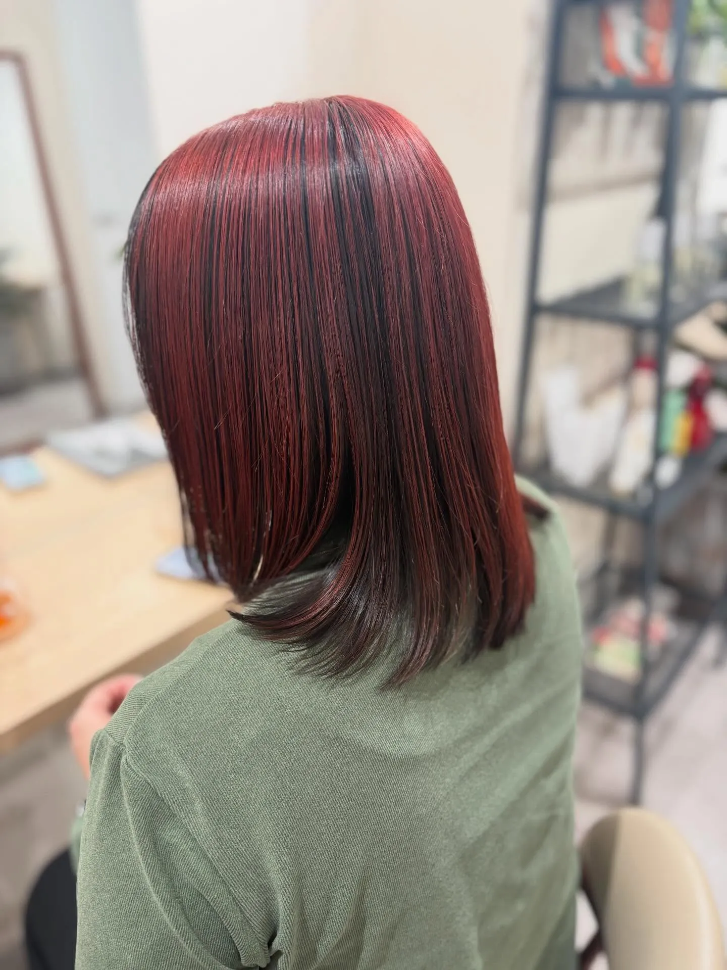 アンブレラカラー×レッドオレンジ🍷