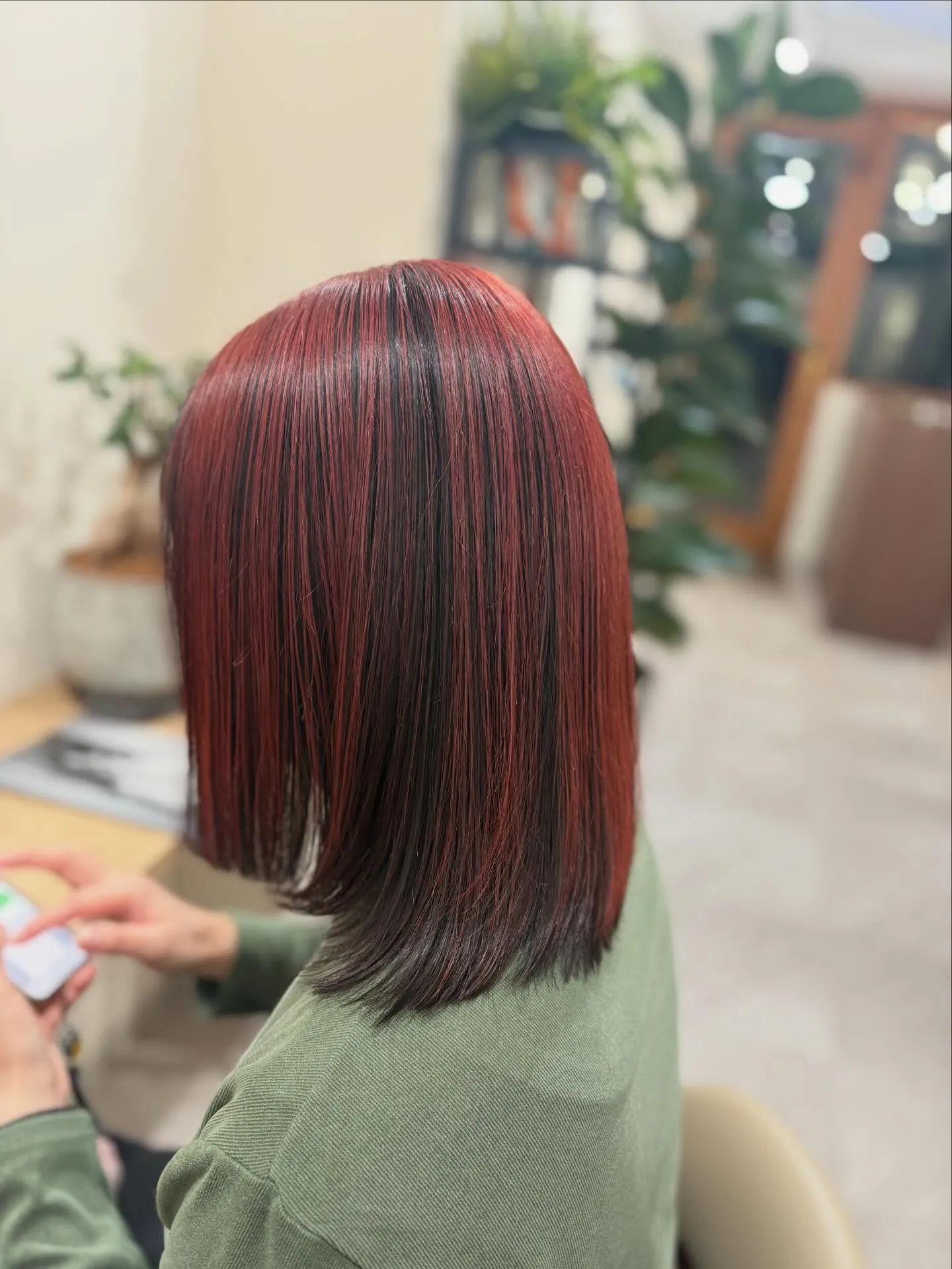 アンブレラカラー×レッドオレンジ🍷