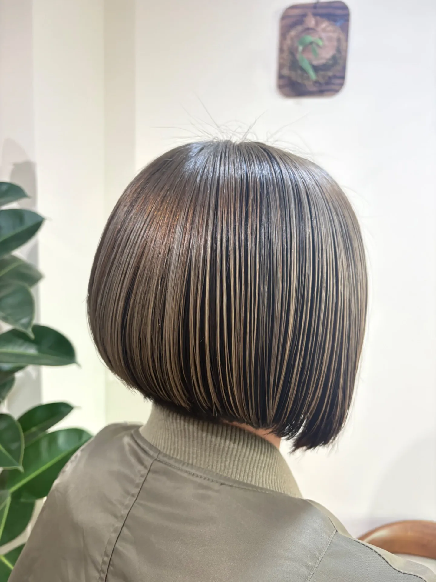 グレーアンブレラカラー