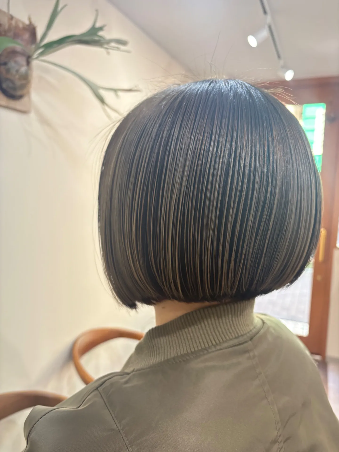 グレーアンブレラカラー