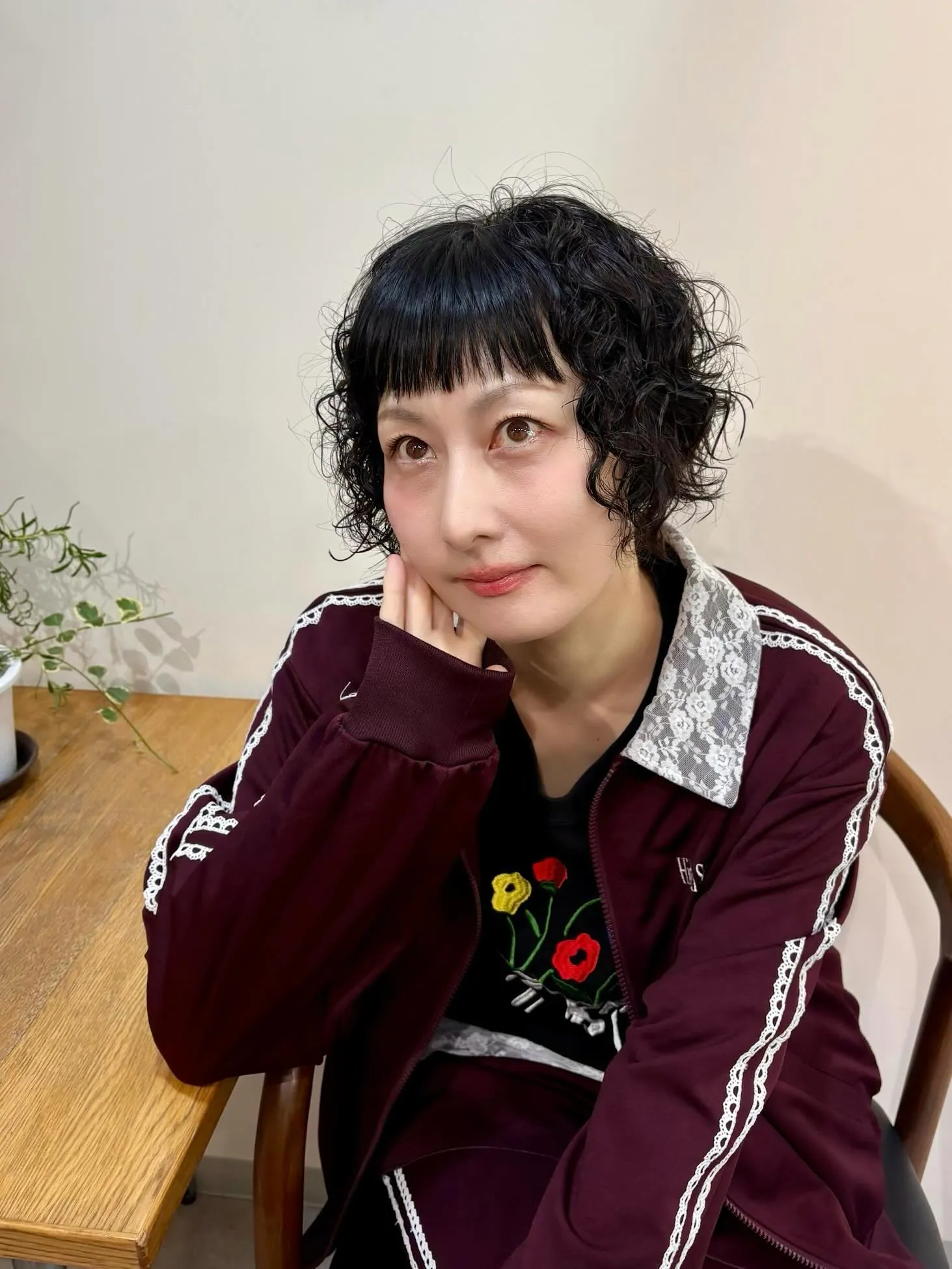 鳥居さんパーマメンテナンス✂️
