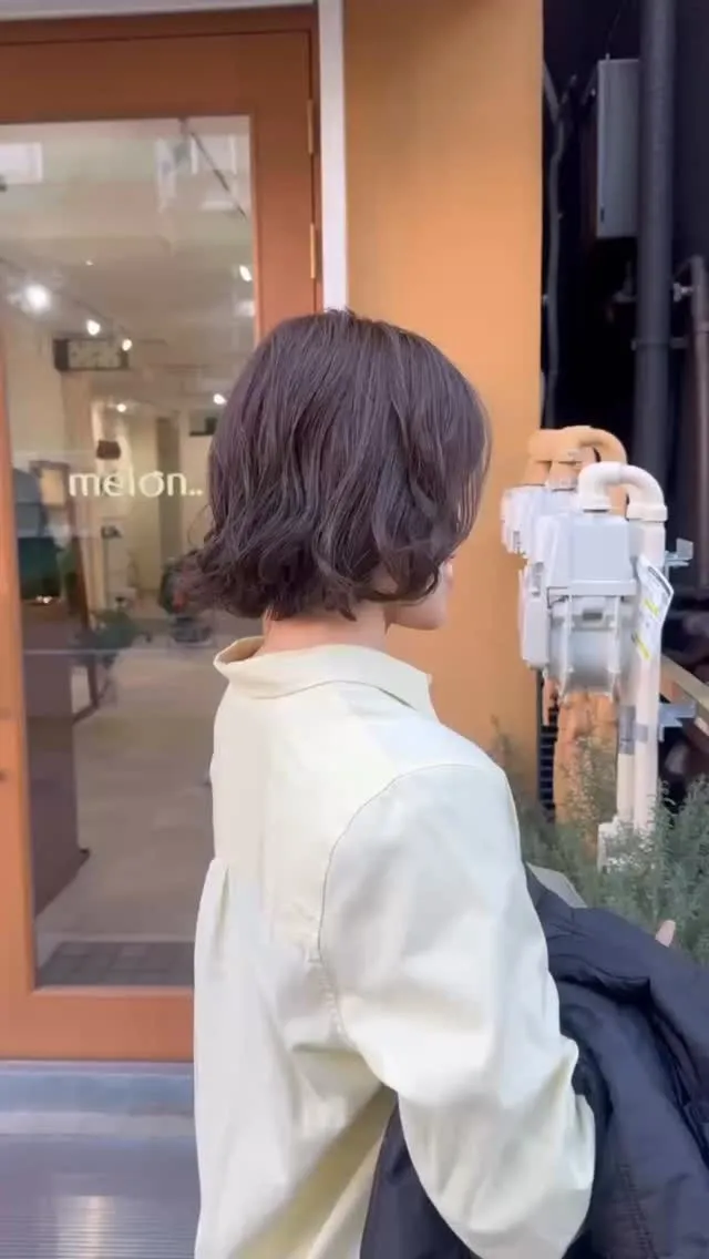 レイヤースタイルからのボブにヘアチェンジ！